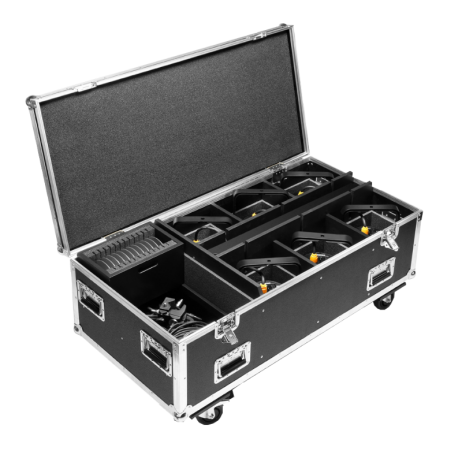 Accu spot Flightcase set